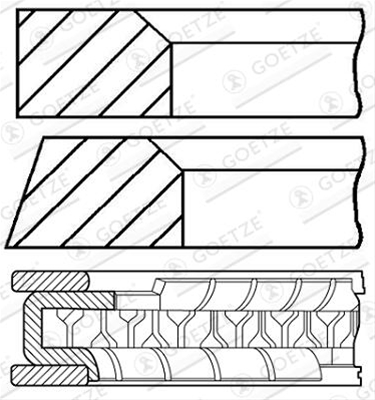 Imagine pentru produsul „SET SEGMENTI PISTON"