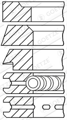 SET SEGMENTI PISTON