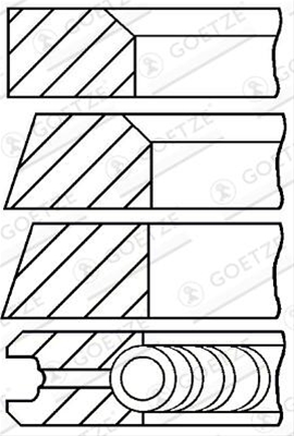 Imagine pentru produsul „SET SEGMENTI PISTON"