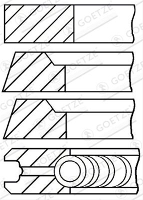 SET SEGMENTI PISTON