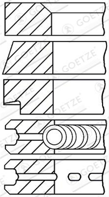 Imagine pentru produsul „SET SEGMENTI PISTON"