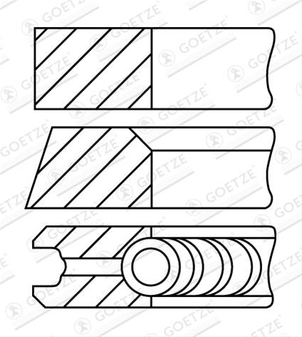 Imagine pentru produsul „GOETZE DIAMOND COATED® LKZ-RING®"