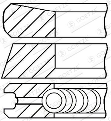 Imagine pentru produsul „SET SEGMENTI PISTON"