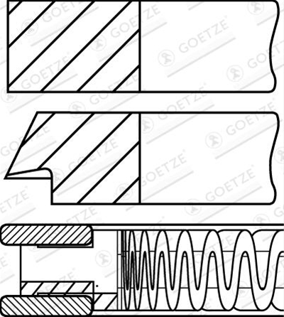 Imagine pentru produsul „SET SEGMENTI PISTON"