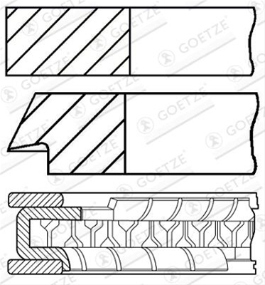 Imagine pentru produsul „SET SEGMENTI PISTON"