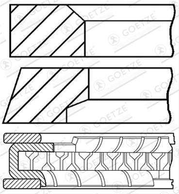 Imagine pentru produsul „SET SEGMENTI PISTON"