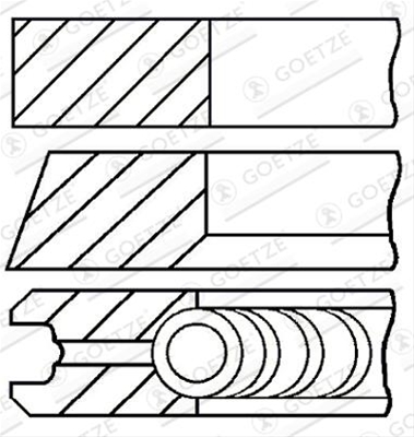 Imagine pentru produsul „SET SEGMENTI PISTON"