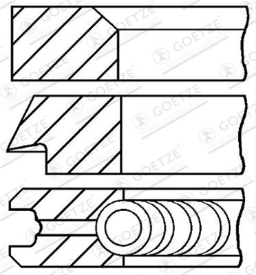 Imagine pentru produsul „SET SEGMENTI PISTON"