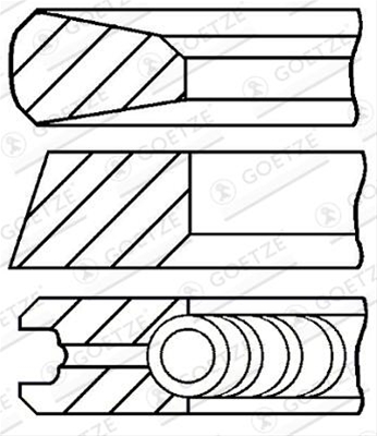 Imagine pentru produsul „SET SEGMENTI PISTON"