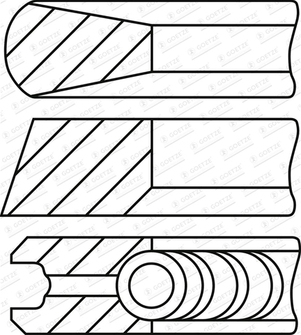 Imagine pentru produsul „SET SEGMENTI PISTON-- GOETZE"