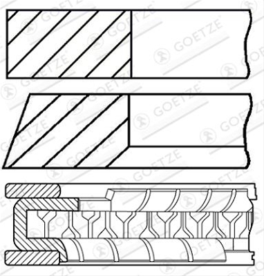 Imagine pentru produsul „SET SEGMENTI PISTON"
