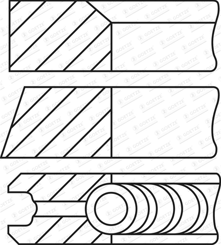 Imagine pentru produsul „SET SEGMENTI PISTON-- GOETZE"