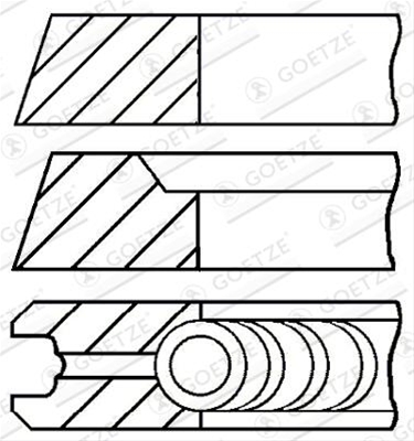 Imagine pentru produsul „SET SEGMENTI PISTON"