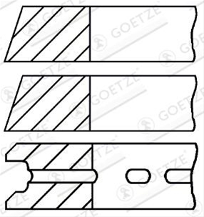 SET SEGMENTI PISTON