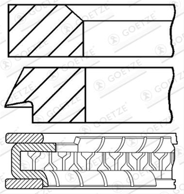 Imagine pentru produsul „SET SEGMENTI PISTON"