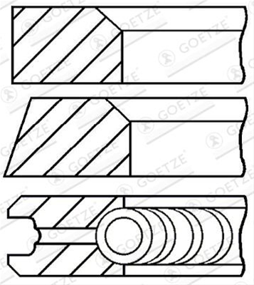 Imagine pentru produsul „SET SEGMENTI PISTON"