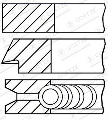 Imagine pentru produsul „SET SEGMENTI PISTON"