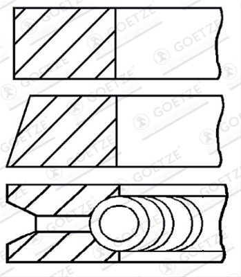 Imagine pentru produsul „SET SEGMENTI PISTON"