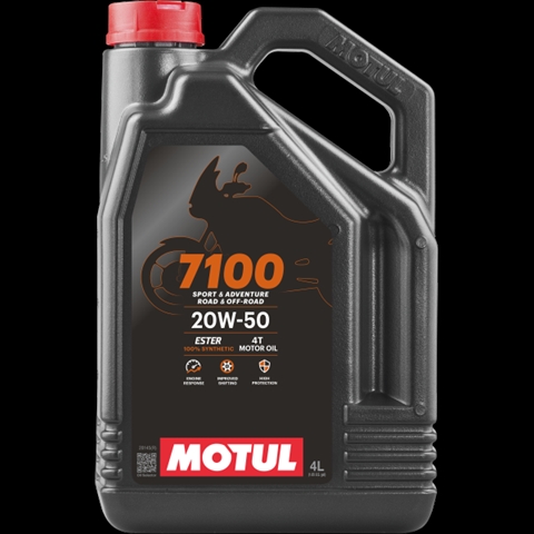 Imagine pentru produsul „ULEI MOTO 4T 7100 20W50 - 4L"