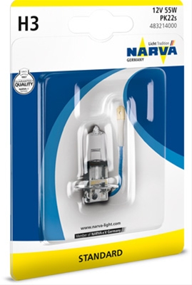 Imagine pentru produsul „BLISTER 1 BEC 12V H3"