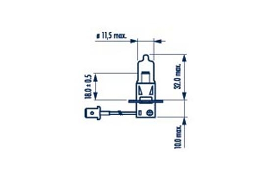 BLISTER 1 BEC 12V H3