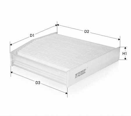 FILTRU AER CABINA - TECNECO