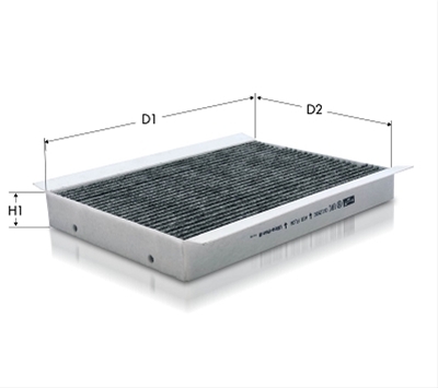 FILTRU AER CABINA CARBON ACTIV - TECNECO