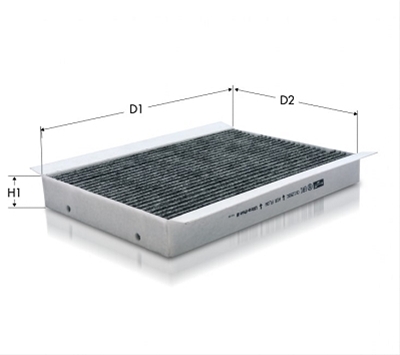 Imagine pentru produsul „FILTRU AER CABINA CARBON ACTIV - TECNECO"