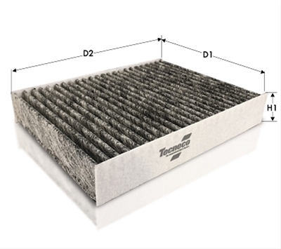Imagine pentru produsul „FILTRU AER CABINA CARBON ACTIV - TECNECO"