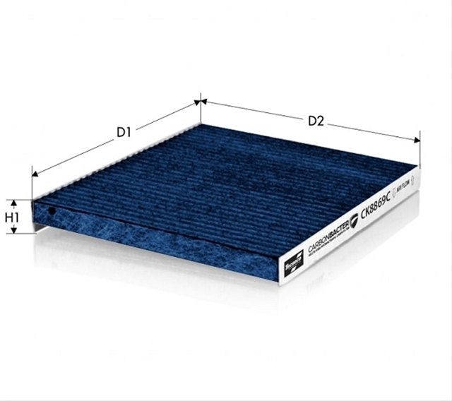Imagine pentru produsul „FILTRU AER CABINA CARBON ACTIV - TECNECO"