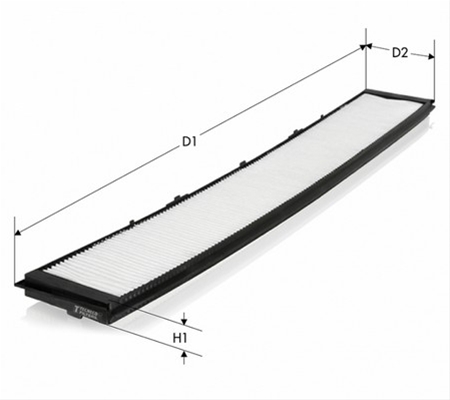 Imagine pentru produsul „FILTRU AER CABINA - TECNECO"
