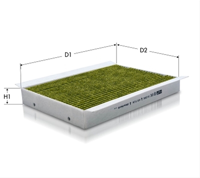 Imagine pentru produsul „(CK1259CTCN)  FILTRU AER CABINA - TECNECO - SFNBB"
