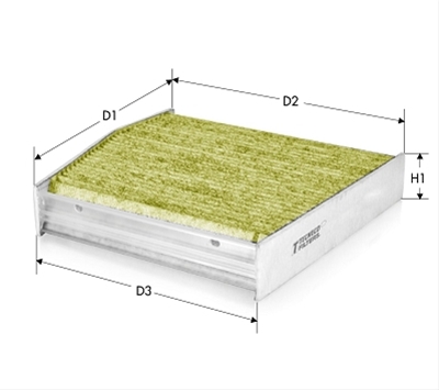 FILTRU AER CABINA - TECNECO
