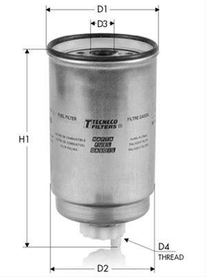 FILTRU COMBUSTIBIL - TECNECO