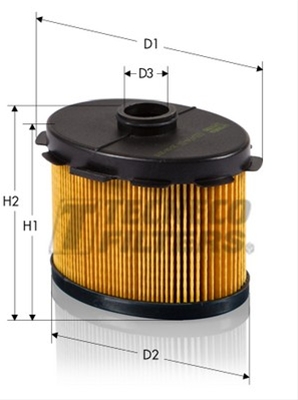 Imagine pentru produsul „FILTRU COMBUSTIBIL - TECNECO"
