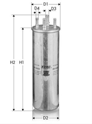 FILTRU COMBUSTIBIL - TECNECO