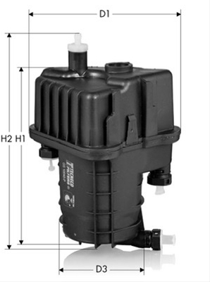 FILTRU COMBUSTIBIL - TECNECO