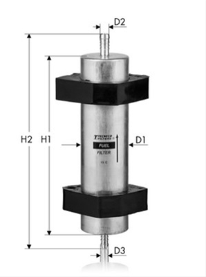 Imagine pentru produsul „FILTRU COMBUSTIBIL - TECNECO"