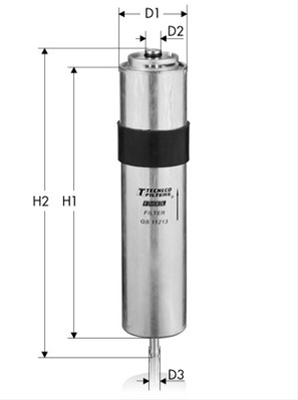 FILTRU COMBUSTIBIL - TECNECO