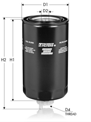 Imagine pentru produsul „FILTRU COMBUSTIBIL - TECNECO"