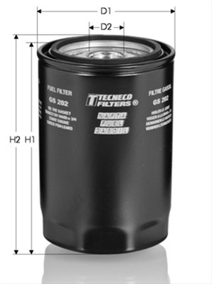 Imagine pentru produsul „FILTRU COMBUSTIBIL - TECNECO"