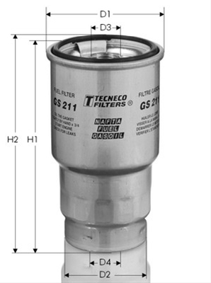 Imagine pentru produsul „FILTRU COMBUSTIBIL - TECNECO"