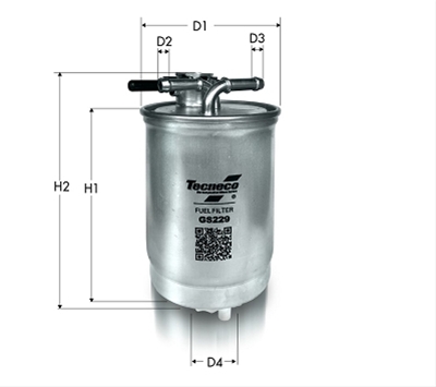 Imagine pentru produsul „FILTRU COMBUSTIBIL - TECNECO"