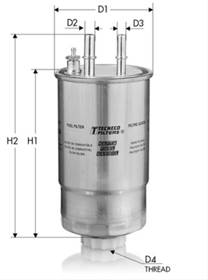 Imagine pentru produsul „FILTRU COMBUSTIBIL - TECNECO"