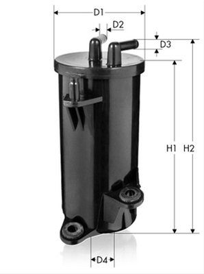 Imagine pentru produsul „FILTRU COMBUSTIBIL - TECNECO"