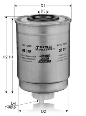Imagine pentru produsul „FILTRU COMBUSTIBIL - TECNECO"