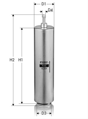 Imagine pentru produsul „FILTRU COMBUSTIBIL - TECNECO"
