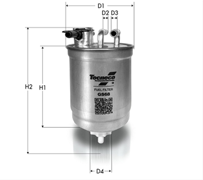 FILTRU COMBUSTIBIL - TECNECO - CSNBB