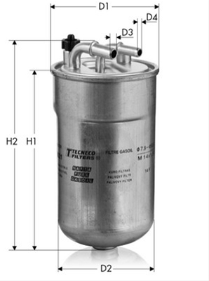 FILTRU COMBUSTIBIL - TECNECO