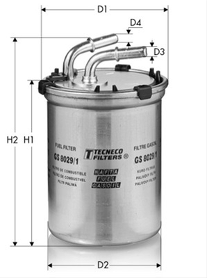 Imagine pentru produsul „FILTRU COMBUSTIBIL - TECNECO"